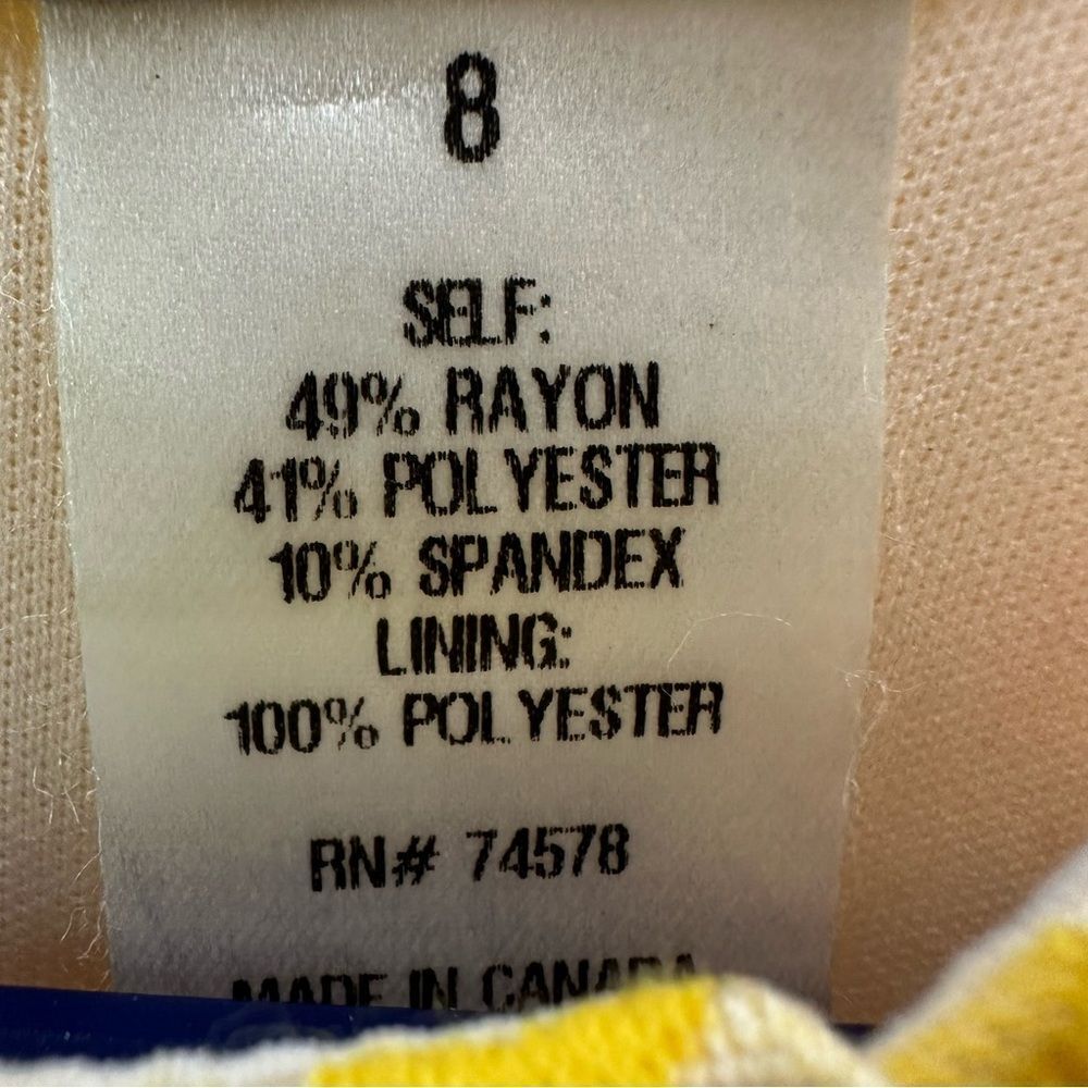 Cache size 8 dress - Picture 7 of 9